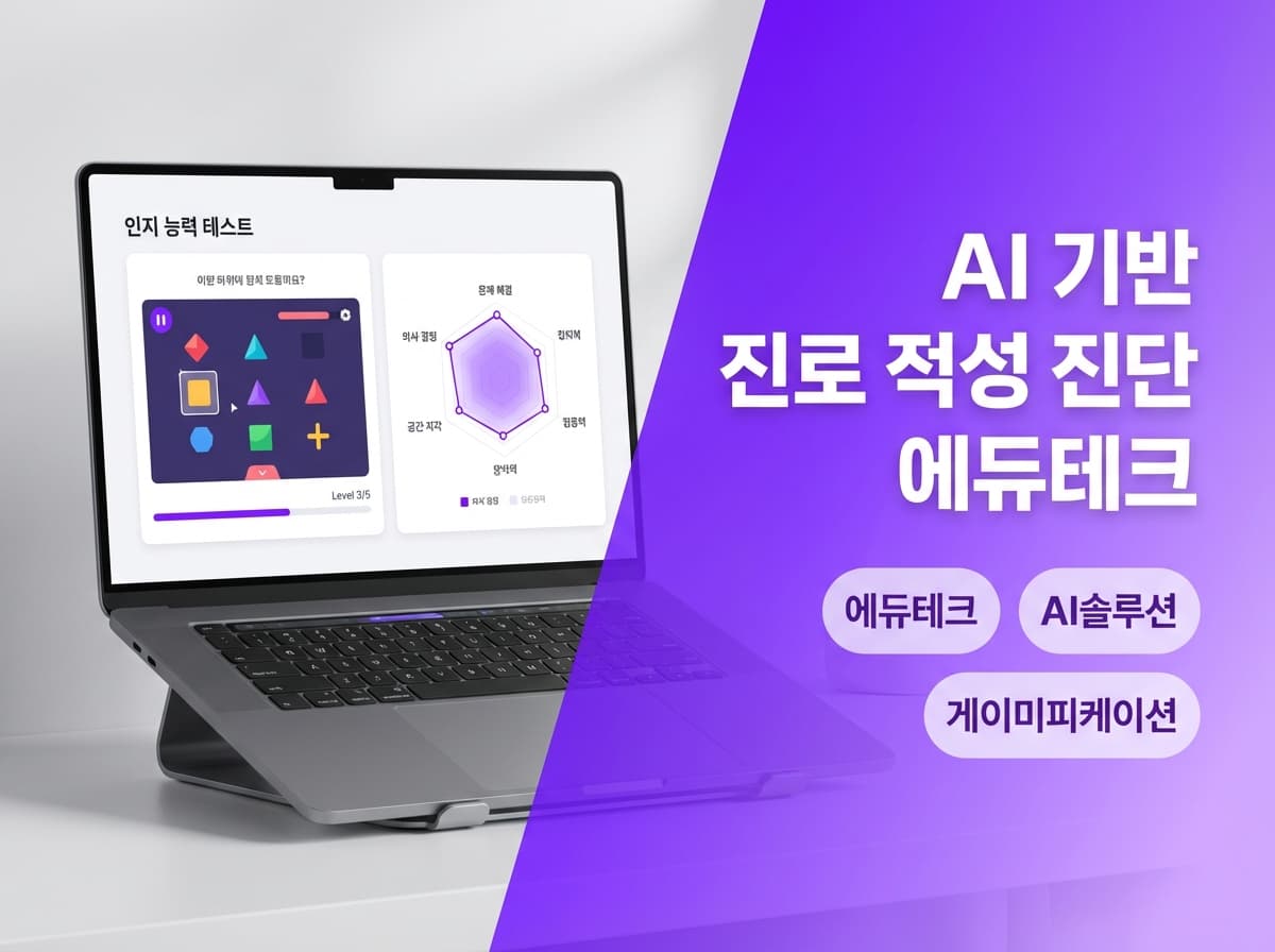 AI 기반 진로 적성 진단 에듀테크 플랫폼
