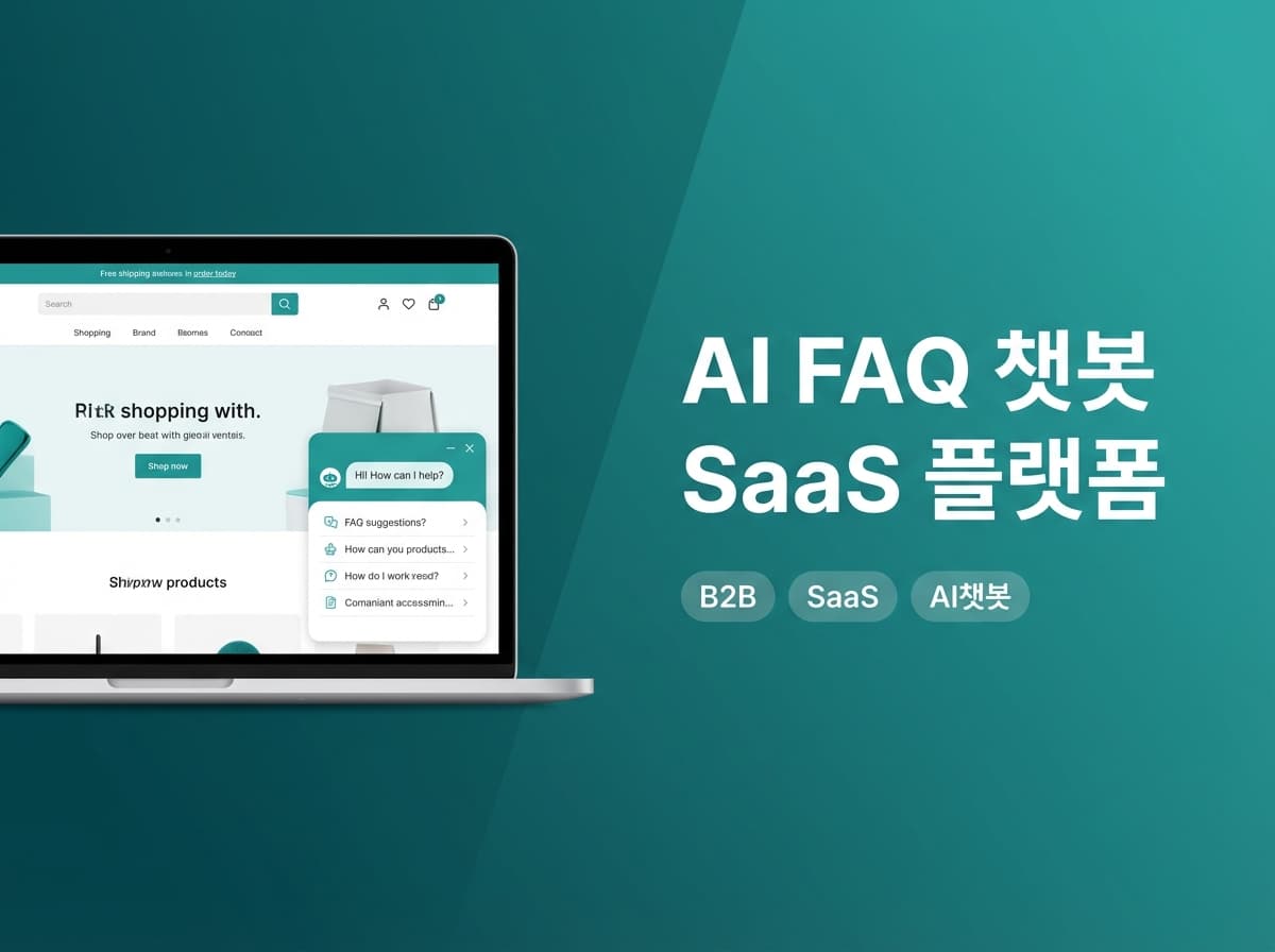 AI FAQ 챗봇 SaaS 플랫폼