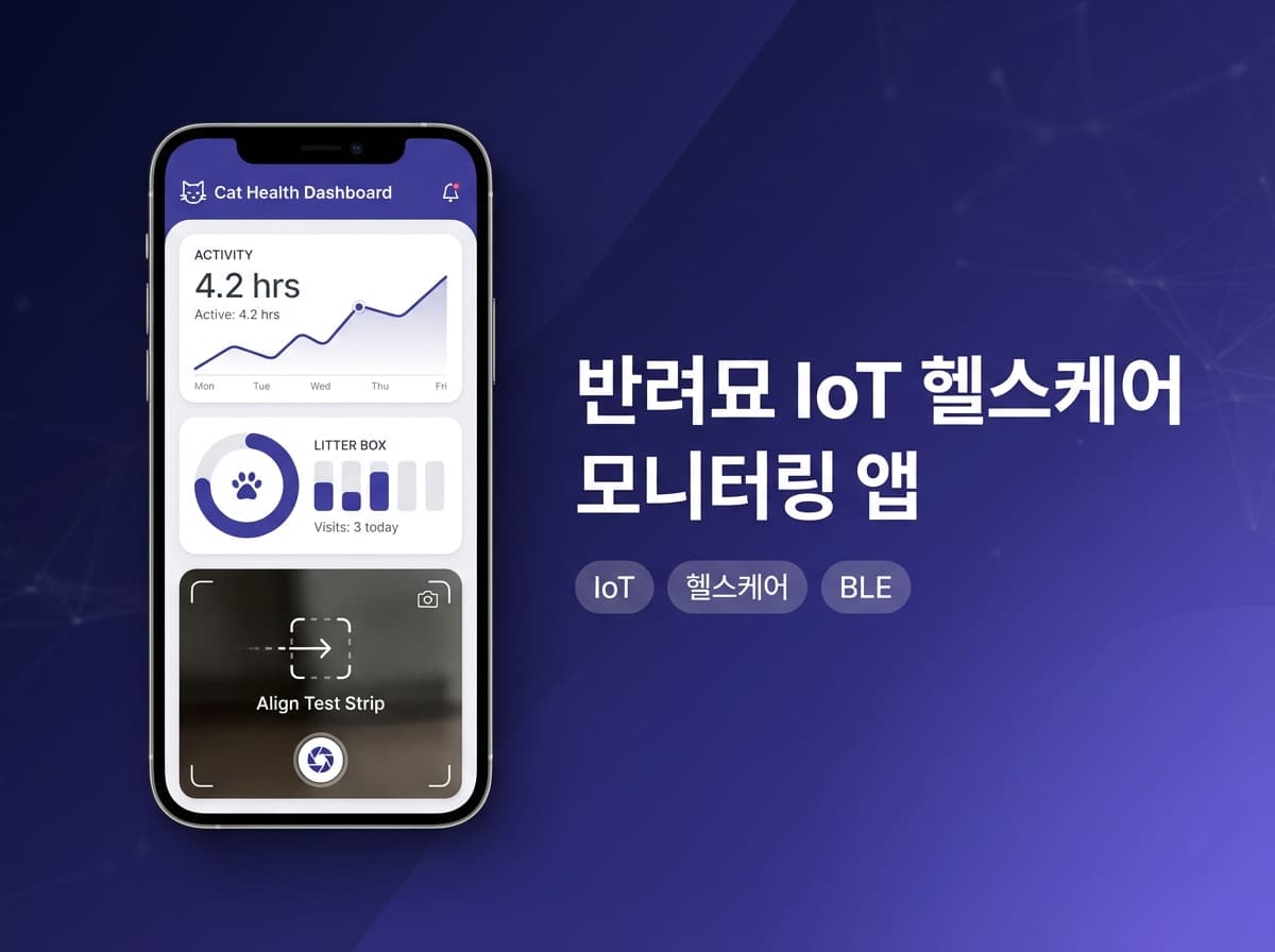 반려묘 IoT 헬스케어 모니터링 앱