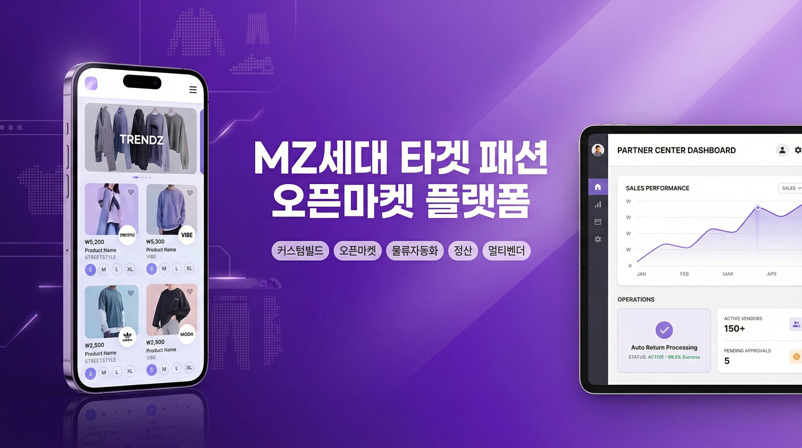 MZ세대 타겟 패션 오픈마켓 플랫폼